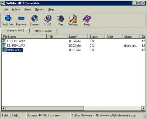 Softdiv MP3 Converter screenshot