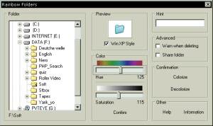 Rainbow Folders screenshot