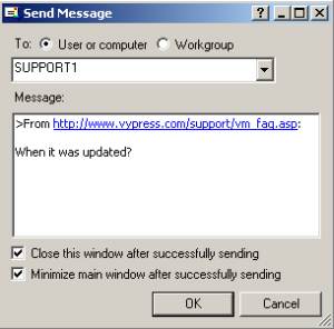 WinMessenger screenshot