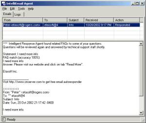 IntelliEmail Agent screenshot
