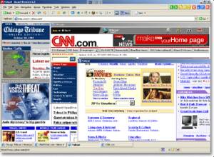 Avant Browser screenshot