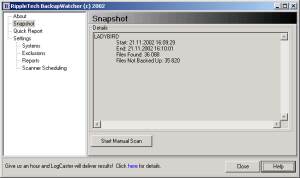 BackupWatcher screenshot