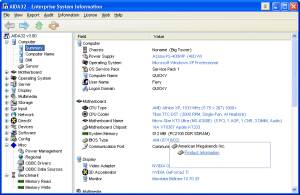 AIDA32 screenshot