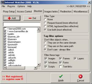 Internet Watcher 2000 screenshot