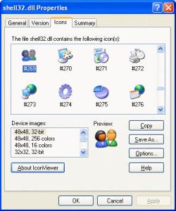 IconViewer screenshot