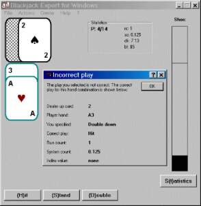 Blackjack Expert for Windows screenshot