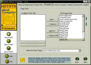 Natata eBook Compiler screenshot