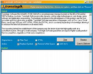 HyperText Translator screenshot