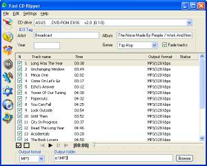 Fast CD Ripper screenshot