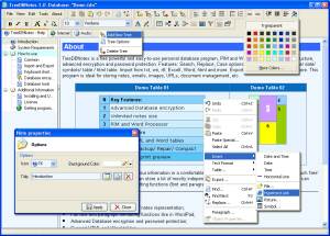 TreeDBNotes screenshot