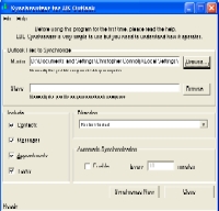 LME Synchronizer screenshot