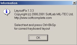 LayoutFix screenshot