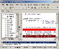 DzSoft Perl Editor screenshot