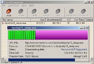Fresh Download  screenshot