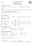 Lumbar Exam Form - Sample