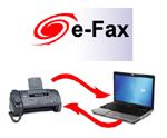 E fax