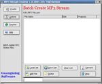 MP3 Stream Creator