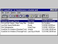 LaunchPad Event Scheduler