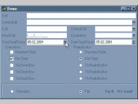 AfalinaSoft Flat Controls