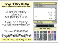 my Ten Key 4.0 - The Ultimate Accountant's Calculator