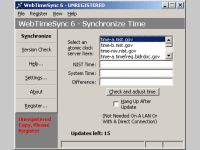 WebTimeSync