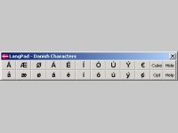 LangPad - Danish Characters