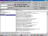 Mr. Atomic Cookie Chips Muffin Mix
