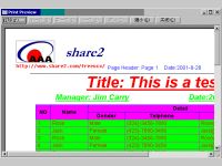 AAA Print Preview ActiveX Control
