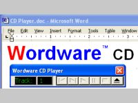 Wordware CD Player for Word