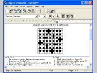 Sympathy Crossword Construction