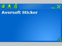 Aversoft Sticker