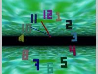3d Matrix Clock