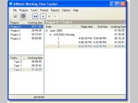 AllNetic Working Time Tracker