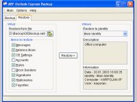 ABF Outlook Express Backup