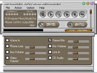 Advanced MP3/WMA Recorder