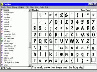 FontMap