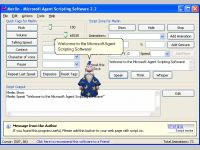 Microsoft Agent Scripting Software