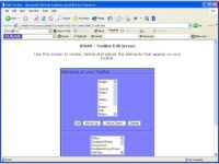 Custom Internet Explorer Toolbar Builder