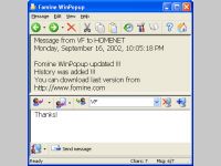 Fomine WinPopup