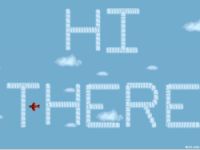 Skywriter Plane Screen Saver