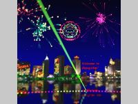 3D Aquapyro Fireworks Screensaver