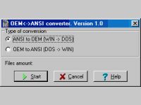 Oem<->Ansi converter