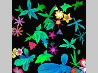 Neon Garden Screensaver
