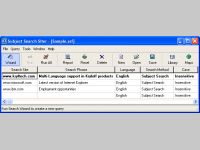 Subject Search Siter