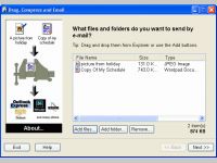 Drag, Compress and Email