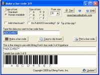 Bar Code 3 of 9