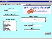My Favorite Recipes