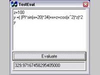 AxEval Expression Evaluator ActiveX Control