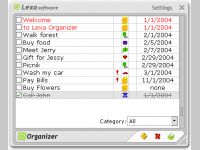 Lexa Organizer