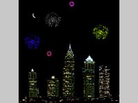 4th of July Fireworks Show Screen Saver
